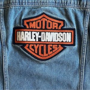 HARLEY DAVIDSON Women’s Bar & Shield Denim Jacket -SIZE SMALL-